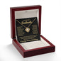 To My Soulmate | Time Ceases to Exist | Love Knot Necklace - BG