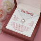 Im Sorry : WR #2 : Love Knot Necklace