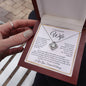 To My Beautiful Wife : WBGold : Love Knot Necklace