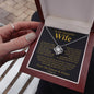 To My Beautiful Wife | My Dreams | Love Knot Necklace
