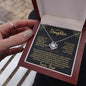 To My Daughter | Biggest Fan | Love Knot Necklace