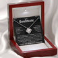To My Soulmate | Deeply In Love | Love Knot Necklace