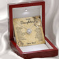 Daughter - Never Forget - Love Knot Necklace