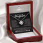 To My Daughter Love, Mom | Love Knot Necklace v3