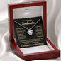 To My Soulmate | Time Ceases to Exist | Love Knot Necklace - BG
