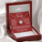 To My Wife : RW : Love Knot Necklace