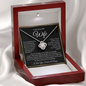 To My Beautiful Wife : BWGold : Love Knot Necklace