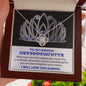 My Badass Granddaughter | Crowned | Love Knot Necklace