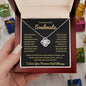 To My Soulmate | Time Ceases to Exist | Love Knot Necklace - BG