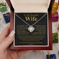 To My Beautiful Wife | My Dreams | Love Knot Necklace
