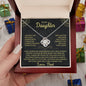 To My Daughter | Biggest Fan | Love Knot Necklace
