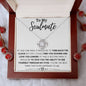 To My Soulmate | Back The Clock | Love Knot Necklace