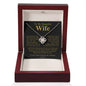 To My Beautiful Wife | My Dreams | Love Knot Necklace
