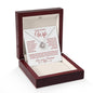 To My Beautiful Wife : W&R : Heart String