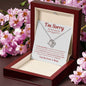 Im Sorry For Hurting You: WR : Love Knot Necklace