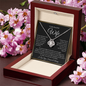 To My Beautiful Wife : BWGold : Love Knot Necklace