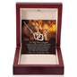 To My Daughter | Remember The Strength | Interlocking Hearts Necklace