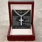 To My Boyfriend | Always Remember | Stainless Steel Cross Necklace