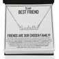 To My Best Friend | Chosen Family | Custom Name Necklace