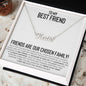 To My Best Friend | Chosen Family | Custom Name Necklace