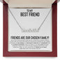 To My Best Friend | Chosen Family | Custom Name Necklace