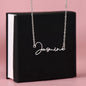 To My Best Friend | Chosen Family | Signature Name Necklace