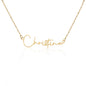 To My Best Friend | Chosen Family | Signature Name Necklace