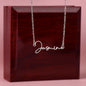 To My Best Friend | Chosen Family | Signature Name Necklace