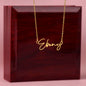 To My Best Friend | Chosen Family | Signature Name Necklace