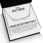To My Best Friend | Chosen Family | Heart Name Necklace
