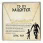 Viking Daughter - I Want You To Believe - Heart Name Necklace