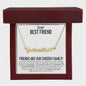 To My Best Friend | Chosen Family | Heart Name Necklace
