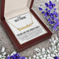 To My Best Friend | Chosen Family | Heart Name Necklace