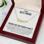 To My Best Friend | Chosen Family | Heart Name Necklace
