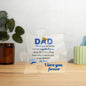 Dad | Crown | Puzzle Acrylic