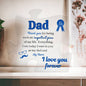 Dad | #1 Tag | Puzzle Acrylic