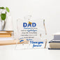 Dad | Crown | Puzzle Acrylic