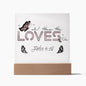 Oh! How He Loves Us | John 4:16 | Acrylic LED Lamp