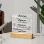 Class of 2024 Graduation Acrylic Plaque