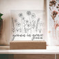Grown In Grace | 2 Peter 3:18 | Acrylic LED Lamp