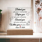 Class of 2024 Graduation Acrylic Plaque