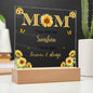 Mom You Are My Sunshine | Acrylic Plaque