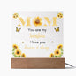 Mom You Are My Sunshine | Acrylic Plaque