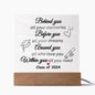 Class of 2024 Graduation Acrylic Plaque