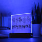 Grow In Grace | 2 Peter 3:18 | Acrylic LED Lamp
