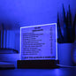 To My Soulmate Acrylic Plaque