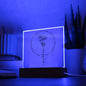 Faith Of A Mother | Proverbs 31:28 | Acrylic LED Lamp