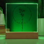 Faith Of A Mother | Proverbs 31:28 | Acrylic LED Lamp