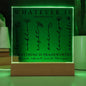 Whatever Is True | Acrylic LED Lamp