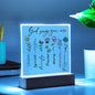 God Says You Are | Acrylic LED Lamp